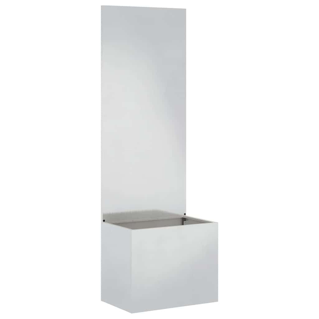 Schermo per privacy in giardino Argento 50 x 32 x 150 cm