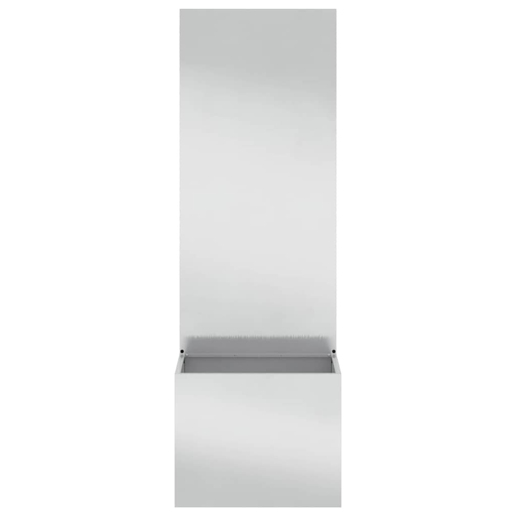 Schermo per privacy in giardino Argento 50 x 32 x 150 cm