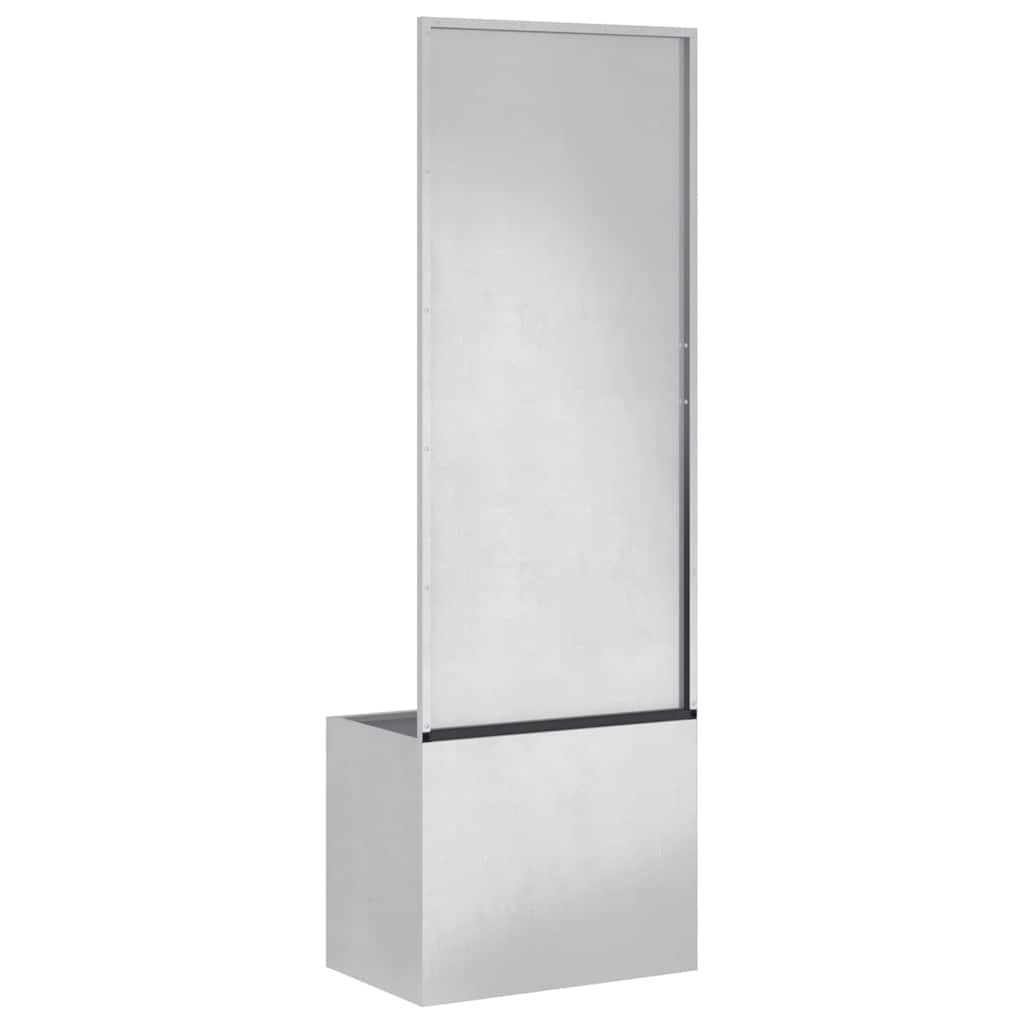 Schermo per privacy in giardino Argento 50 x 32 x 150 cm