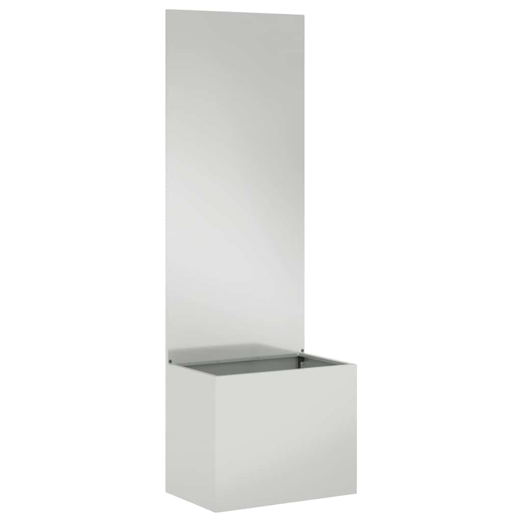 Schermo per privacy in giardino Argento 50 x 32 x 150 cm