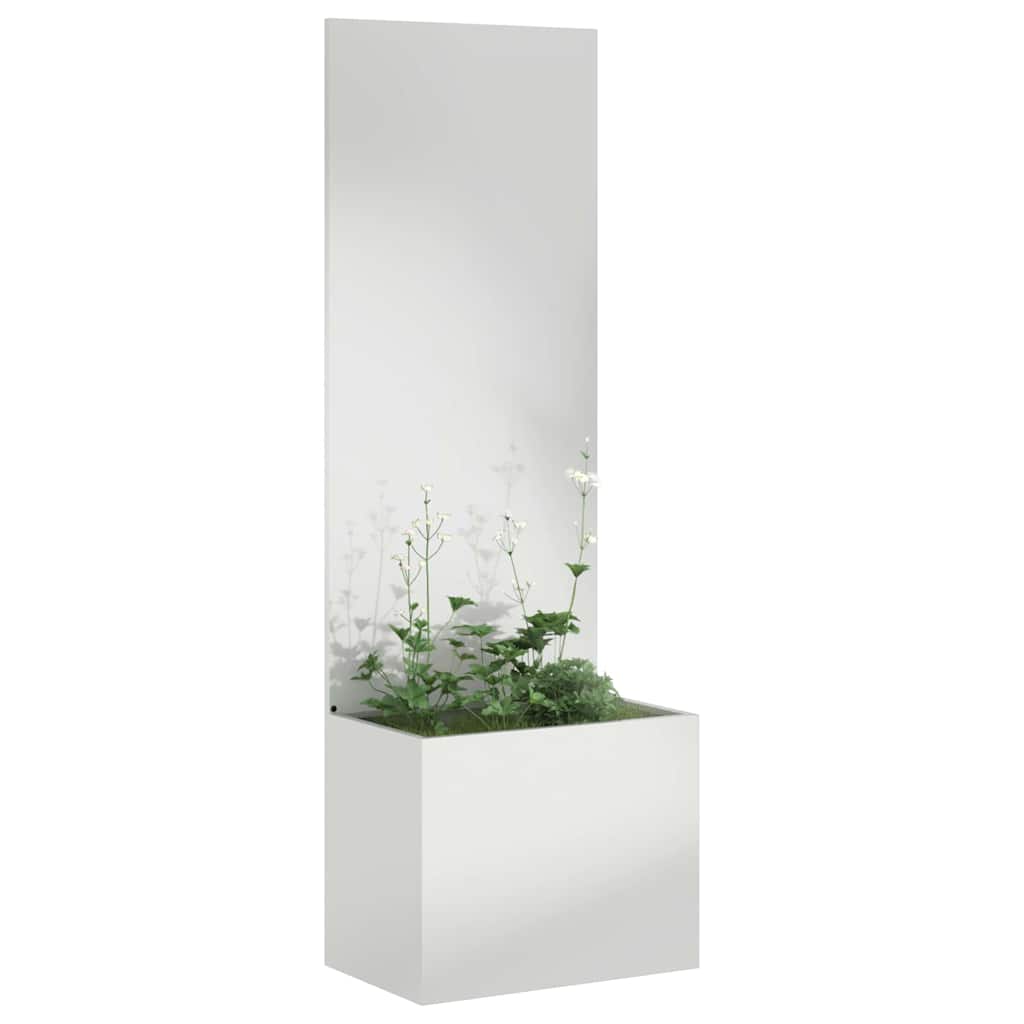 Schermo per privacy in giardino Argento 50 x 32 x 150 cm