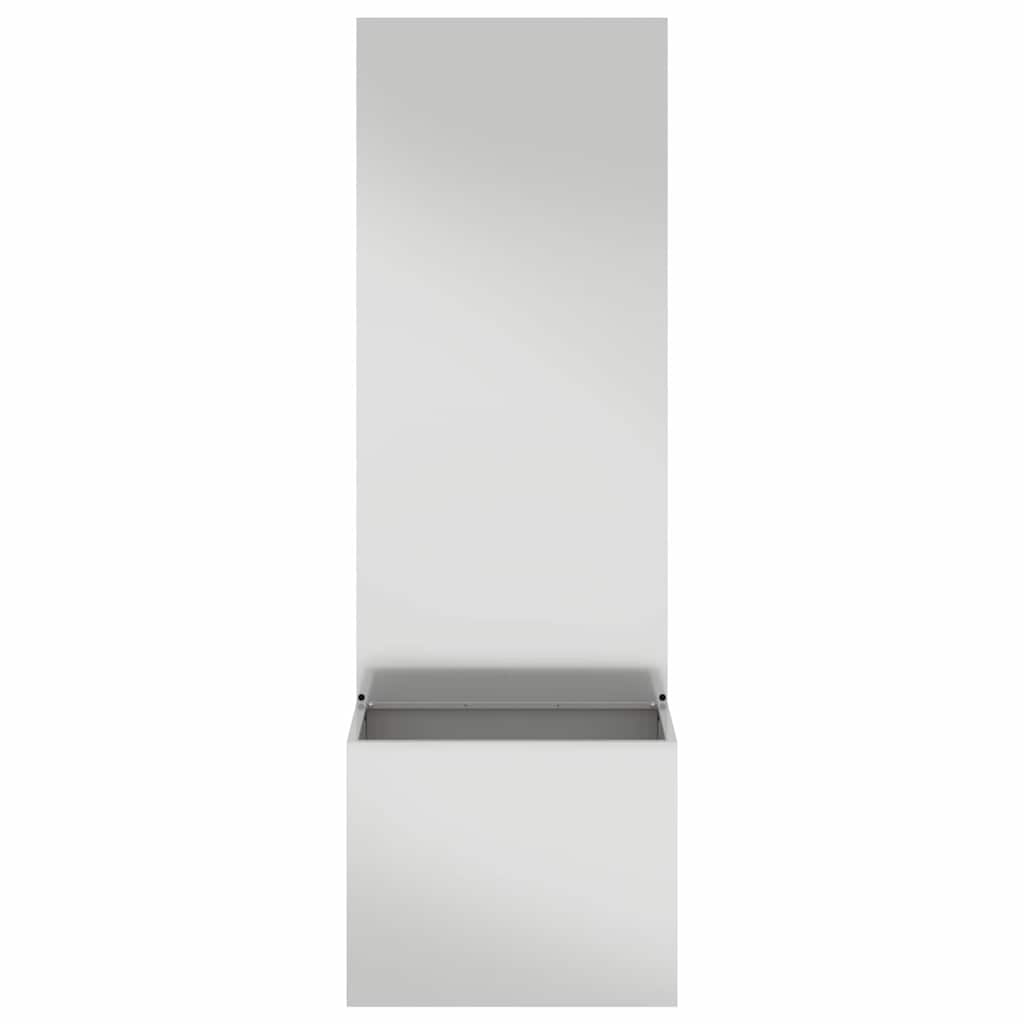 Schermo per privacy in giardino Argento 50 x 32 x 150 cm