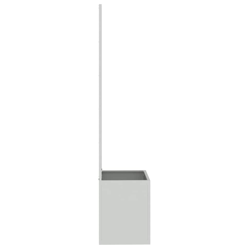 Schermo per privacy in giardino Argento 50 x 32 x 150 cm