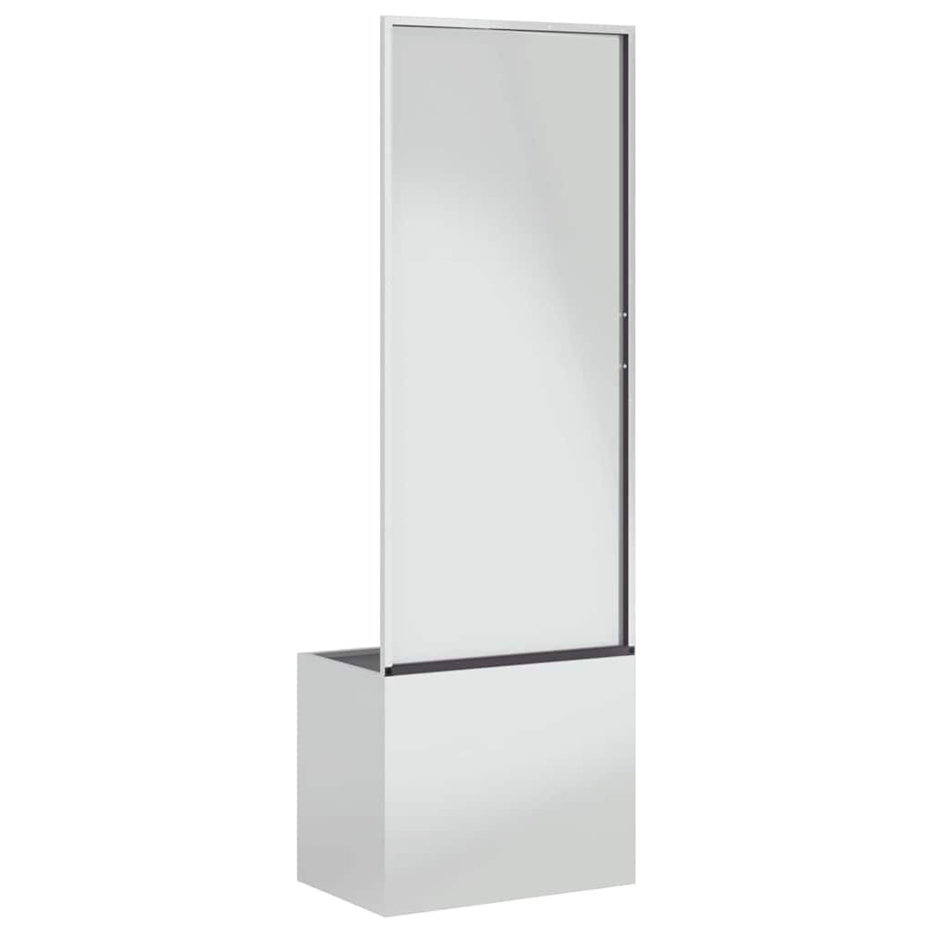 Schermo per privacy in giardino Argento 50 x 32 x 150 cm