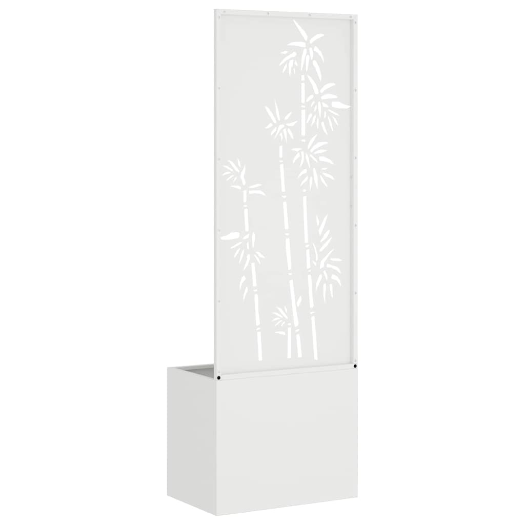 Schermo per privacy in giardino Bianco 50 x 32 x 150 cm