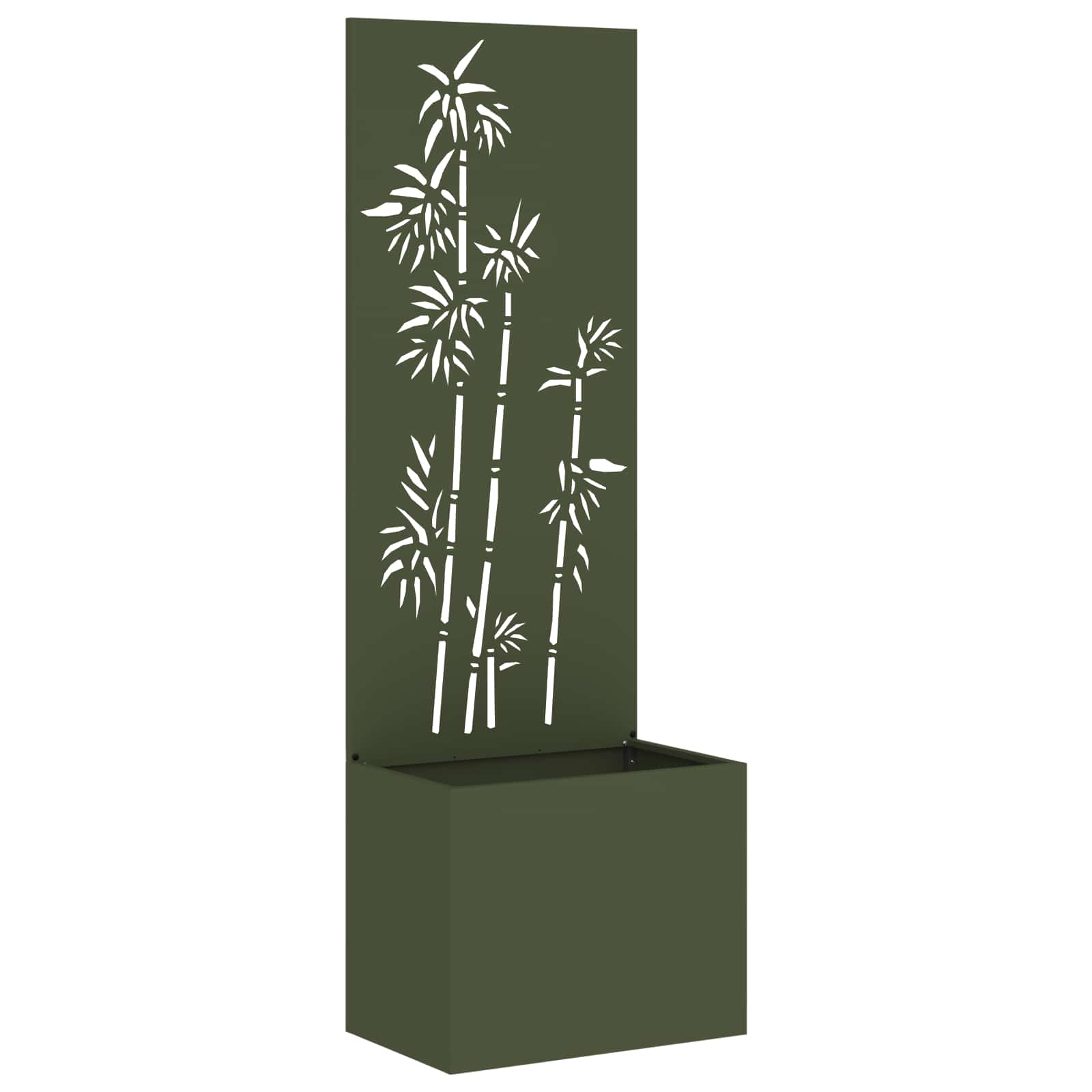 Schermo per privacy in giardino Oliver verde 50 x 32 x 150 cm