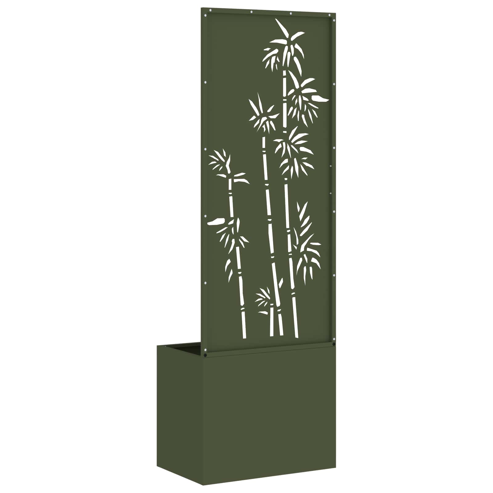 Schermo per privacy in giardino Oliver verde 50 x 32 x 150 cm