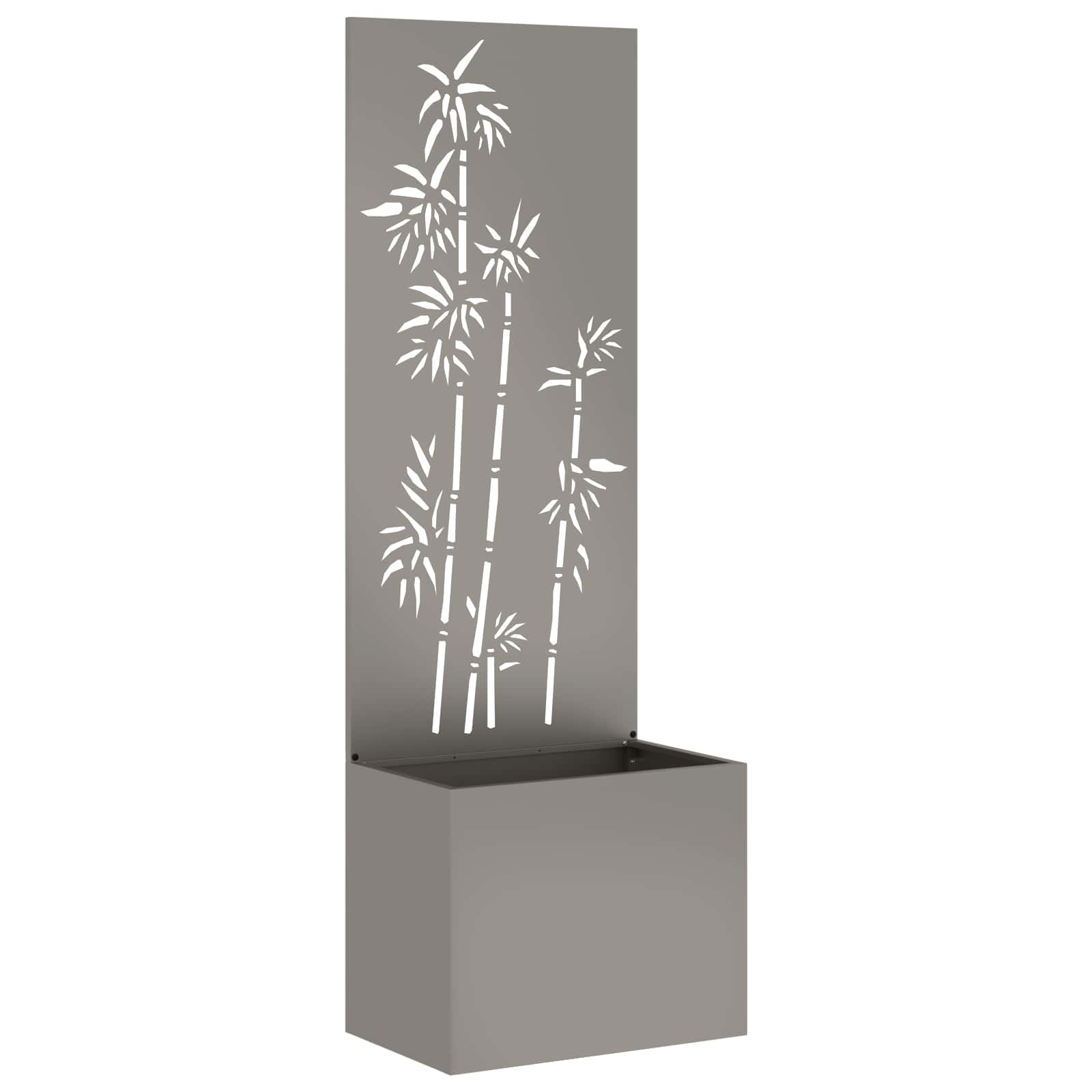 Schermo per privacy in giardino Ruggine 50 x 32 x 150 cm