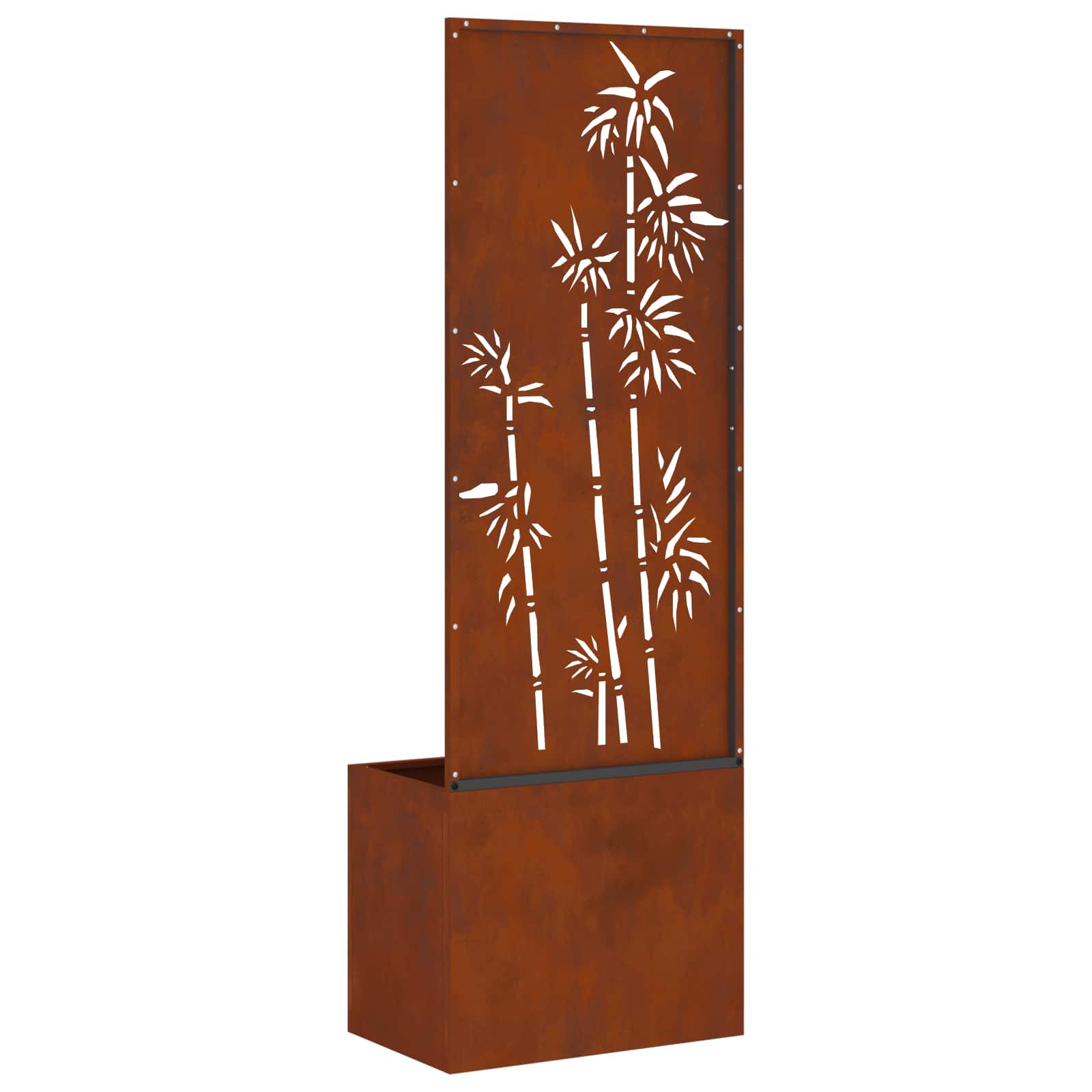 Schermo per privacy in giardino Ruggine 50 x 32 x 150 cm