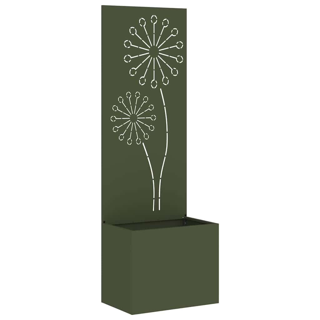Schermo per privacy in giardino Oliver verde 50 x 32 x 150 cm