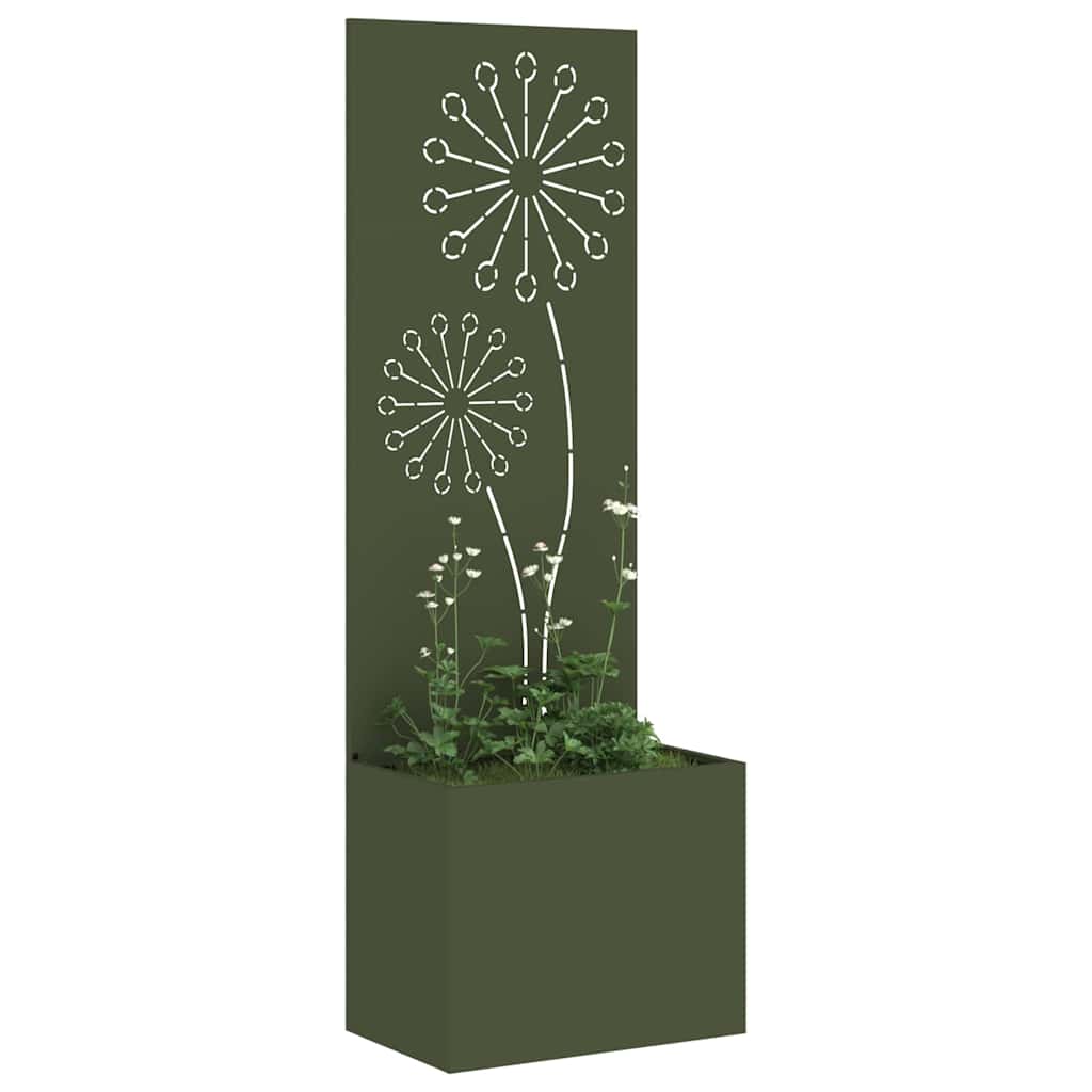 Schermo per privacy in giardino Oliver verde 50 x 32 x 150 cm