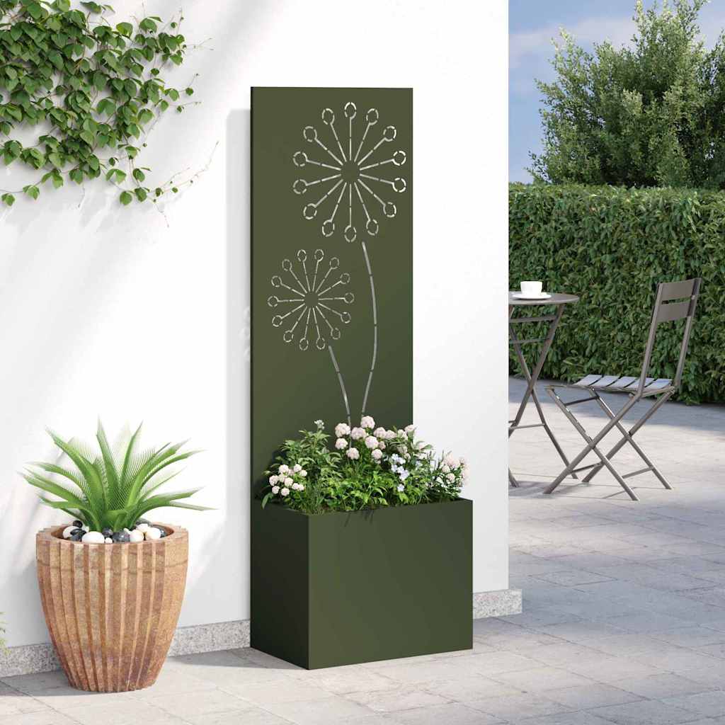 Schermo per privacy in giardino Oliver verde 50 x 32 x 150 cm