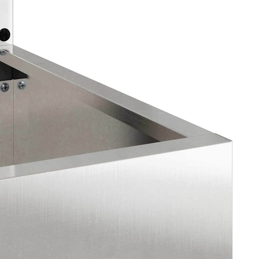 Schermo per privacy in giardino Argento 50 x 32 x 150 cm