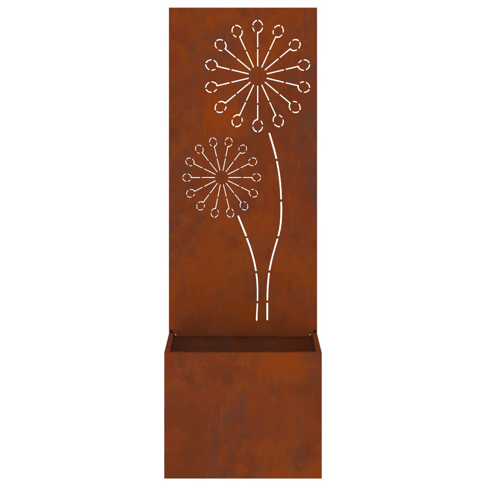 Schermo per privacy in giardino Ruggine 50 x 32 x 150 cm