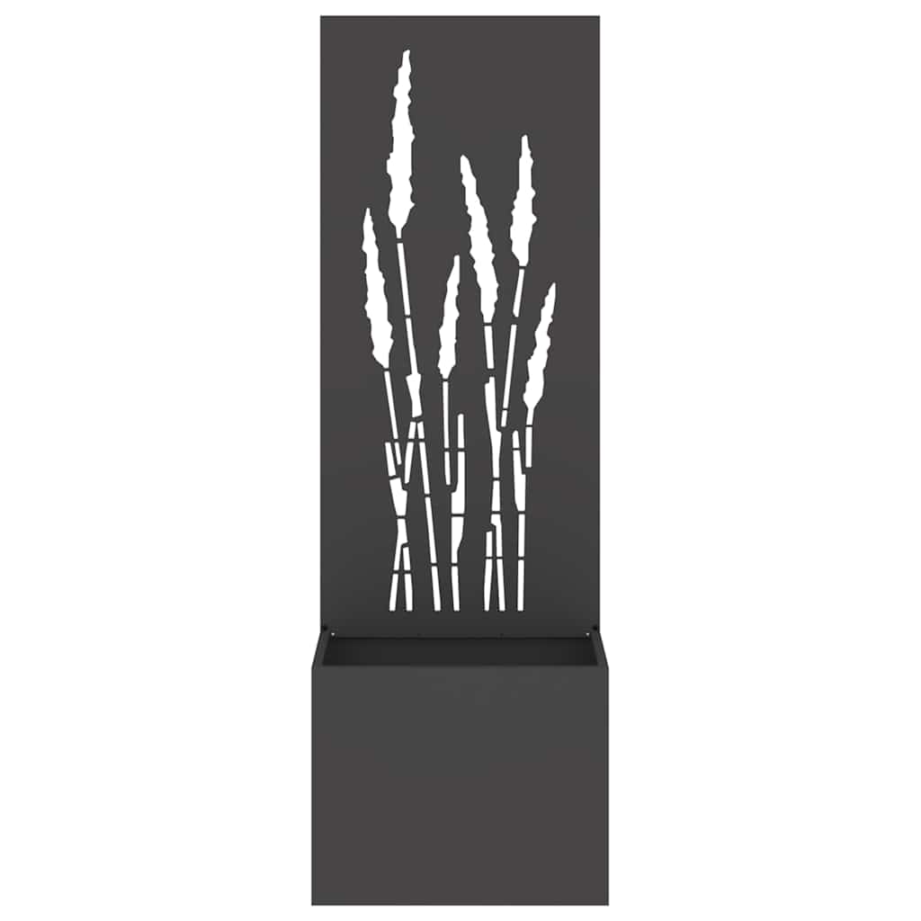Schermo per privacy in giardino Traforo Nero 50 x 32 x 150 cm