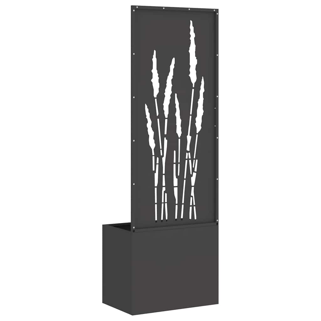 Schermo per privacy in giardino Traforo Nero 50 x 32 x 150 cm