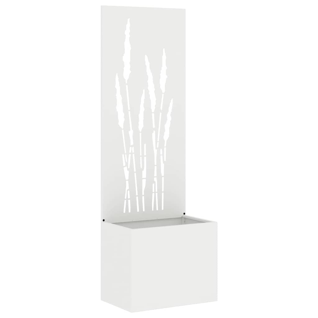 Schermo per privacy in giardino Traforo Bianco 50 x 32 x 150 cm