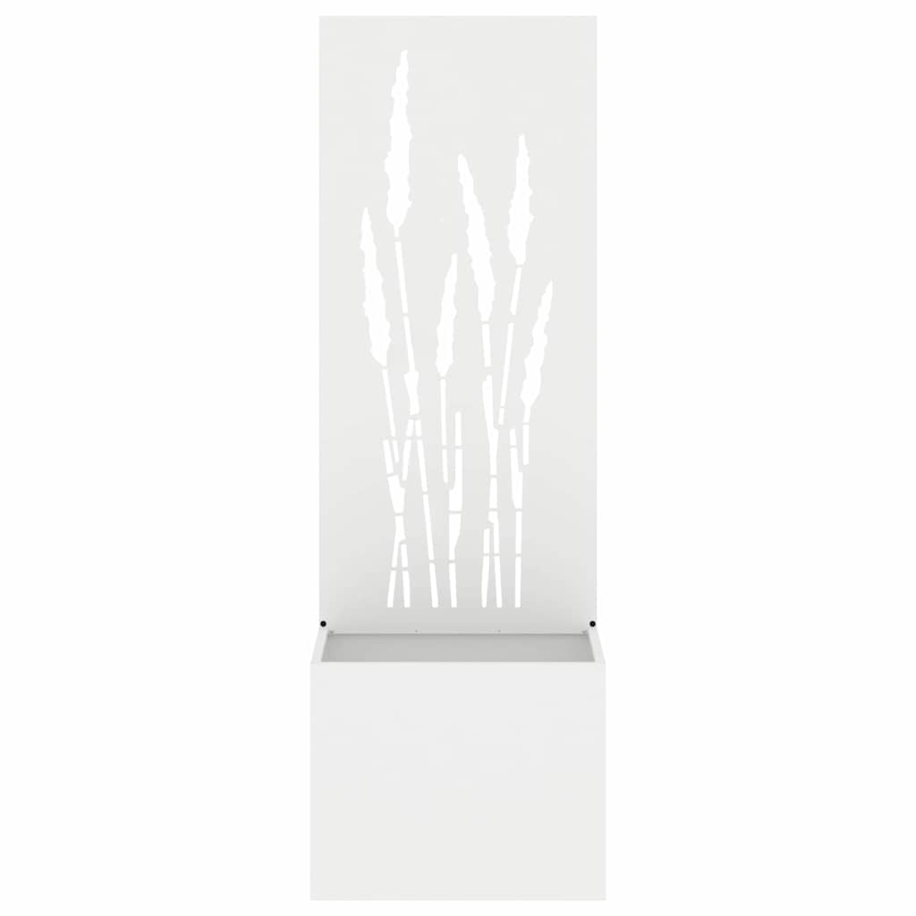 Schermo per privacy in giardino Traforo Bianco 50 x 32 x 150 cm