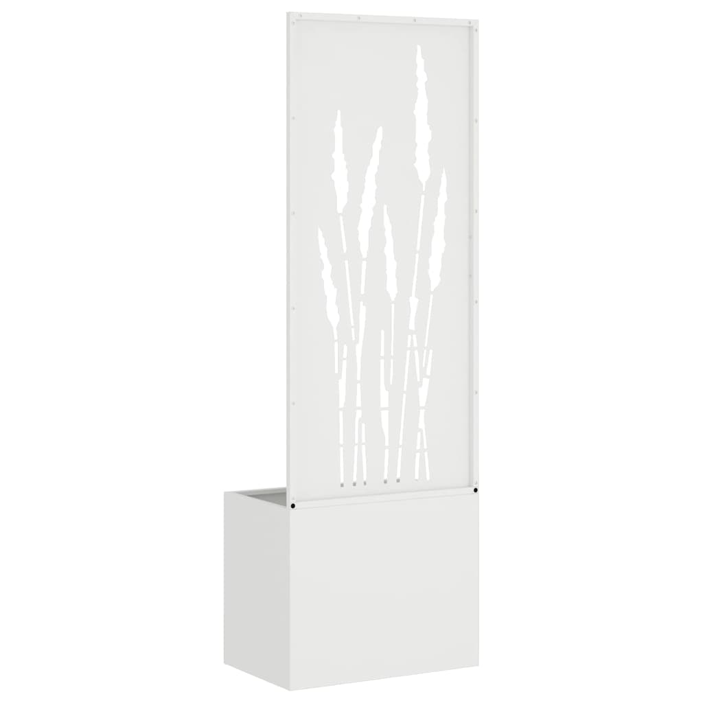 Schermo per privacy in giardino Traforo Bianco 50 x 32 x 150 cm