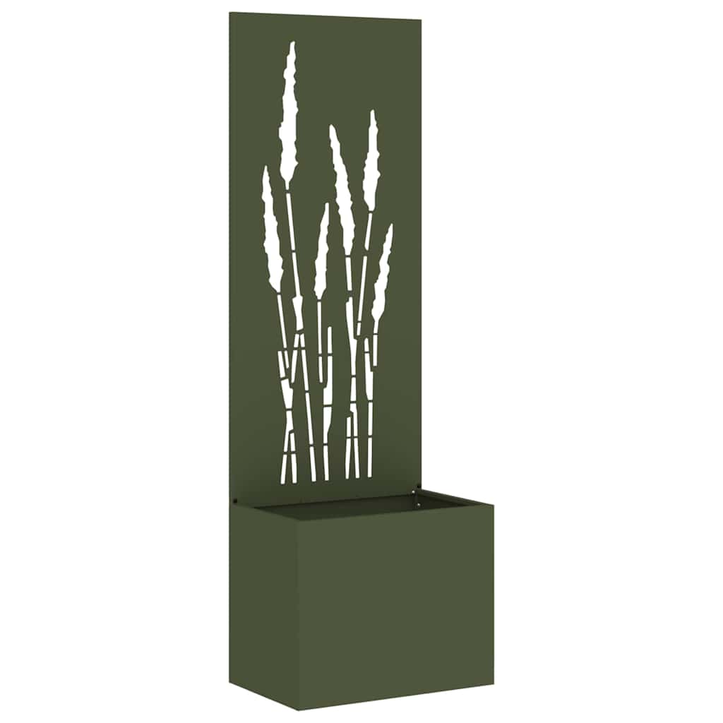 Schermo per privacy in giardino Oliver verde 50 x 32 x 150 cm