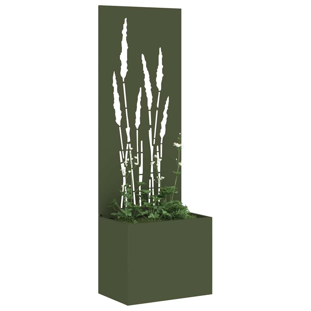 Schermo per privacy in giardino Oliver verde 50 x 32 x 150 cm