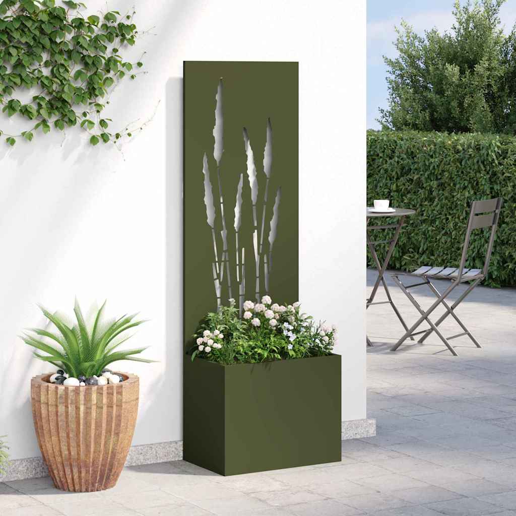 Schermo per privacy in giardino Oliver verde 50 x 32 x 150 cm