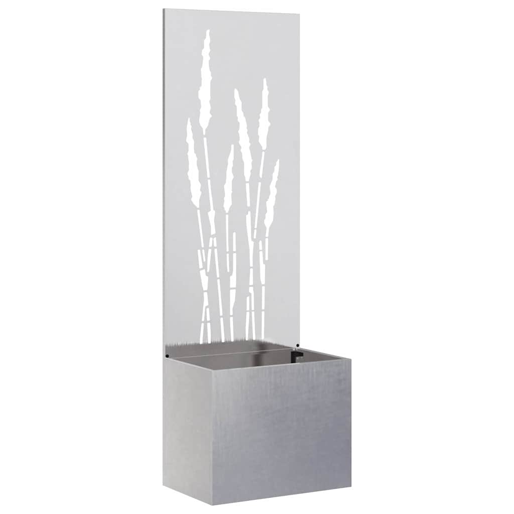 Schermo per privacy in giardino Argento 50 x 32 x 150 cm