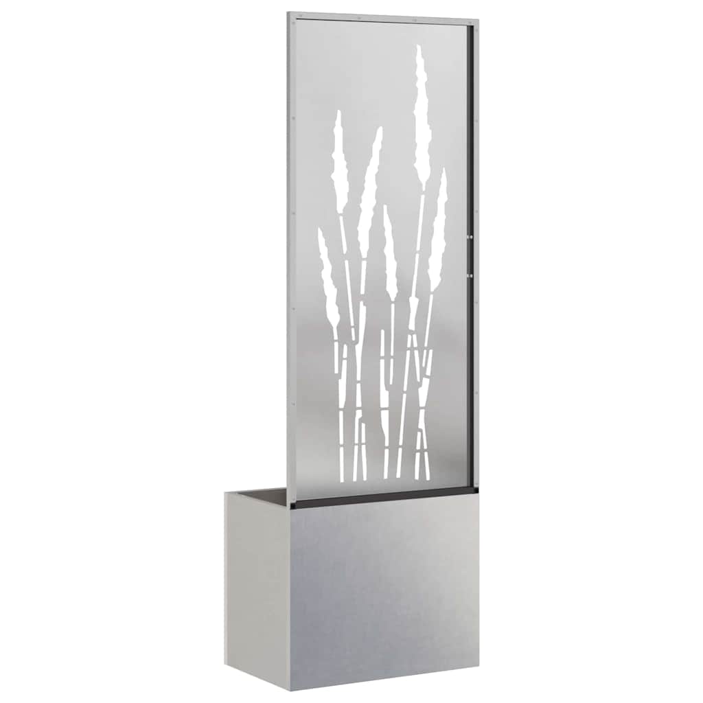 Schermo per privacy in giardino Argento 50 x 32 x 150 cm
