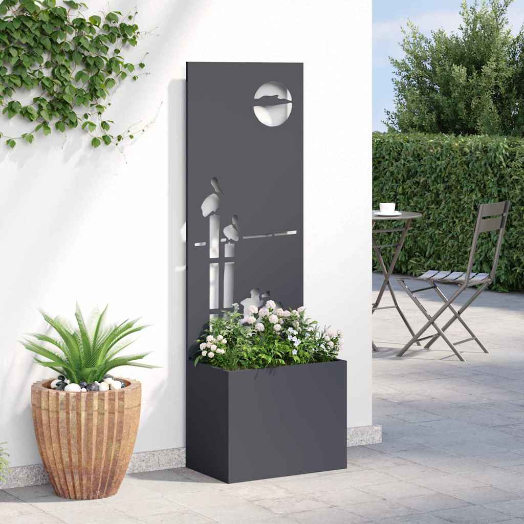Schermo per privacy in giardino Antracite 50 x 32 x 150 cm