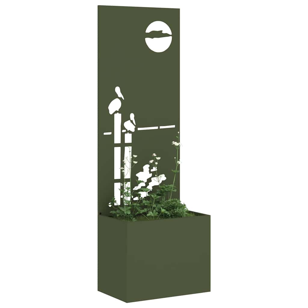 Schermo per privacy in giardino Oliver verde 50 x 32 x 150 cm