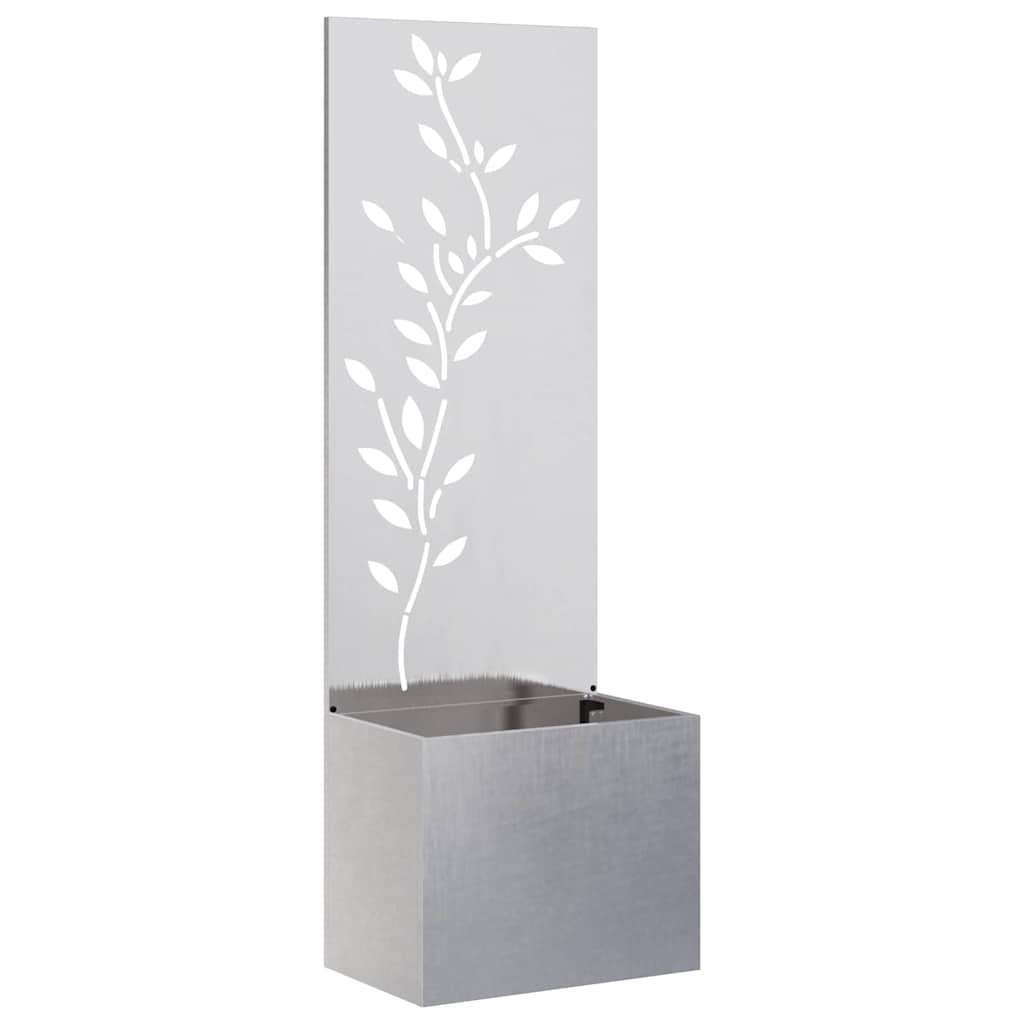 Schermo per privacy in giardino Argento 50 x 32 x 150 cm