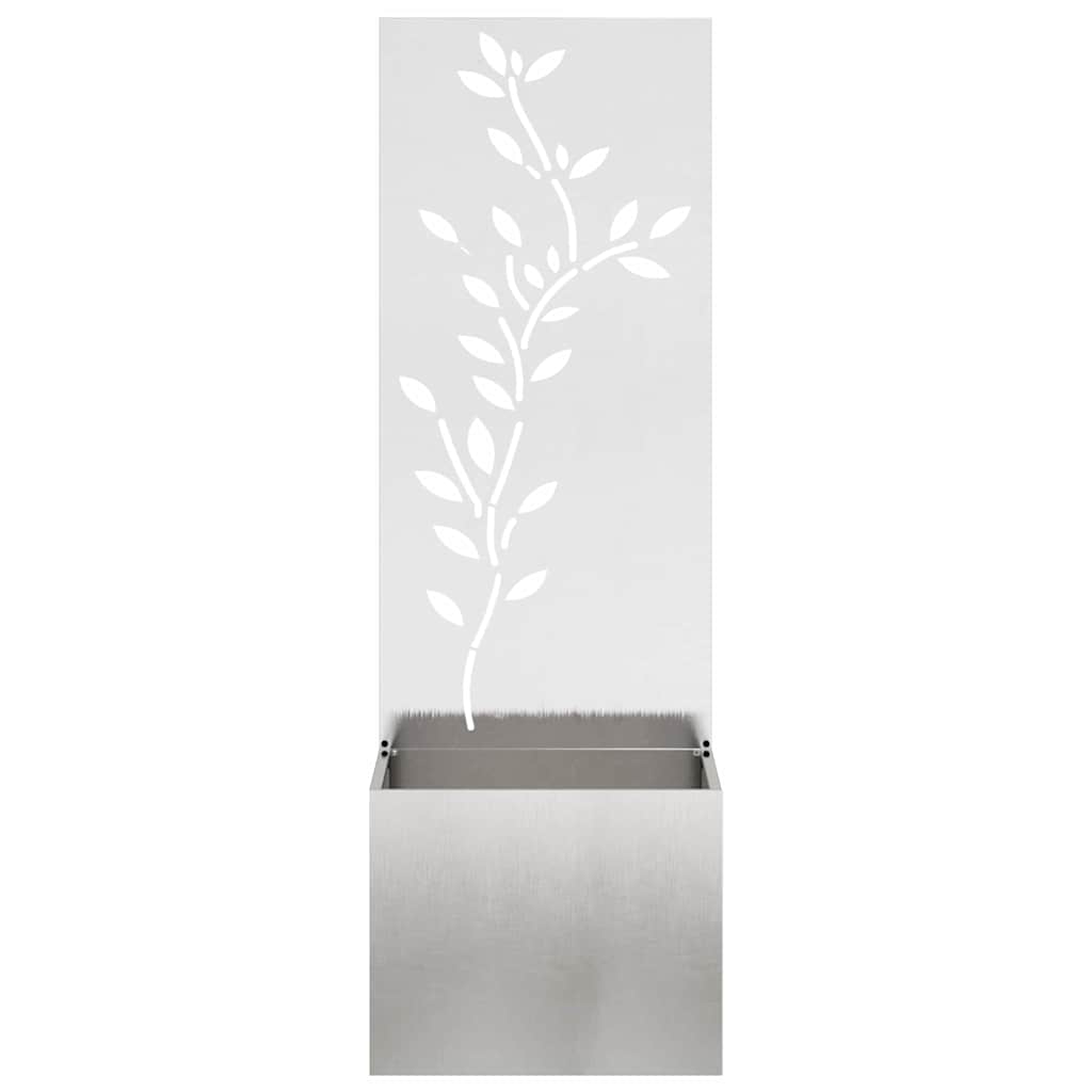 Schermo per privacy in giardino Argento 50 x 32 x 150 cm