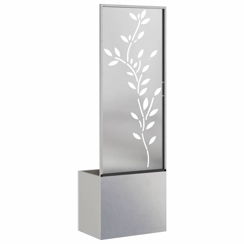 Schermo per privacy in giardino Argento 50 x 32 x 150 cm