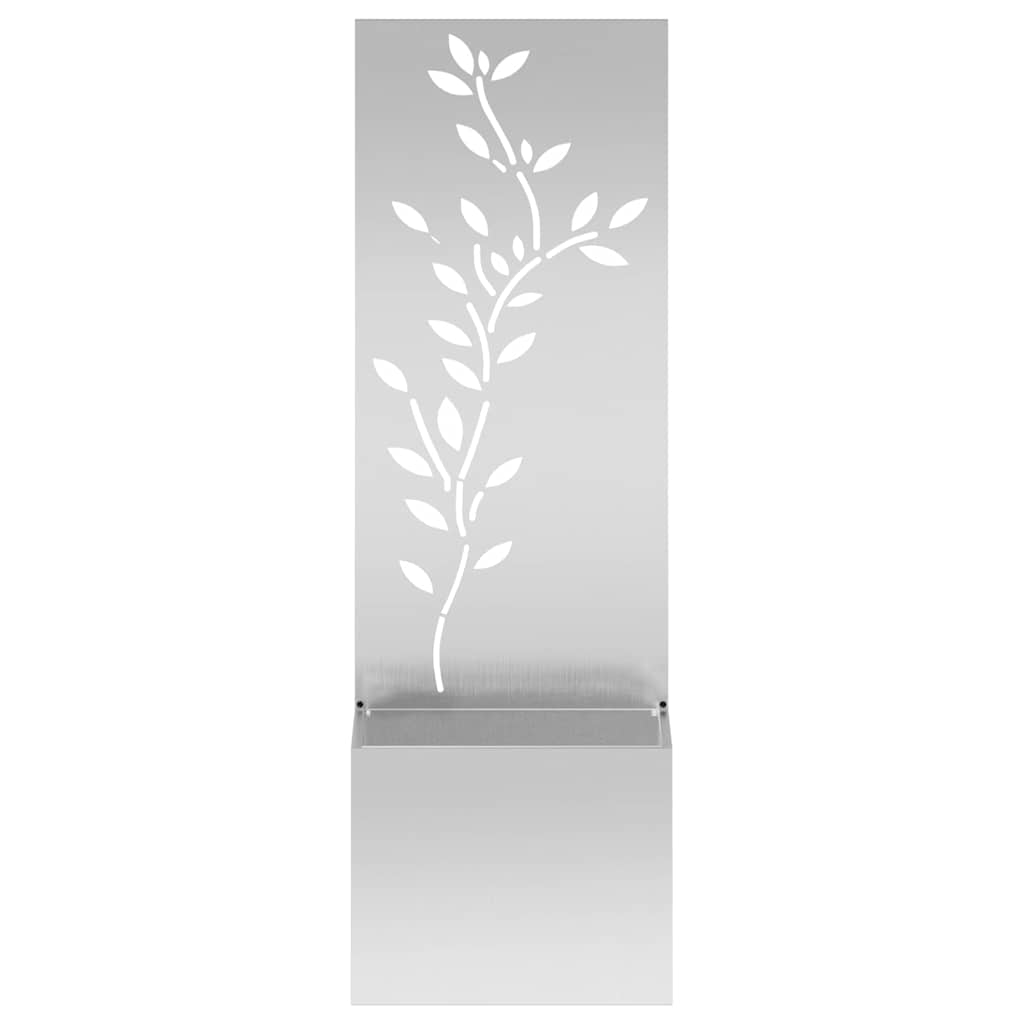 Schermo per privacy in giardino Argento 50 x 32 x 150 cm