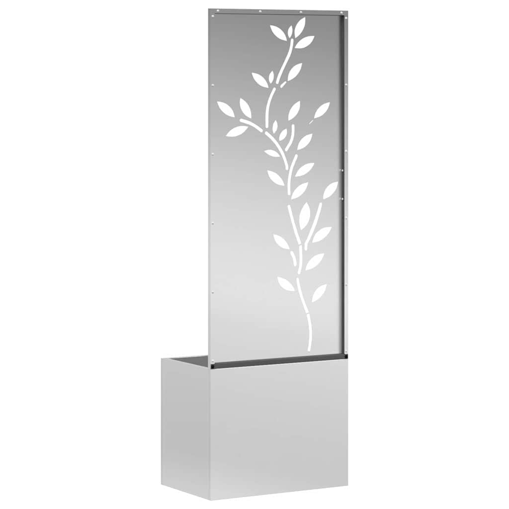 Schermo per privacy in giardino Argento 50 x 32 x 150 cm