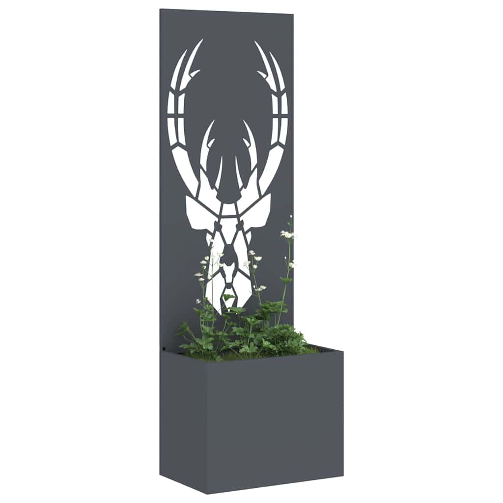 Schermo per privacy in giardino Antracite 50 x 32 x 150 cm