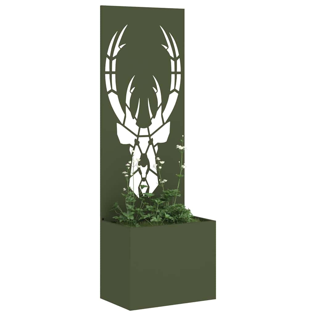 Schermo per privacy in giardino Oliver verde 50 x 32 x 150 cm