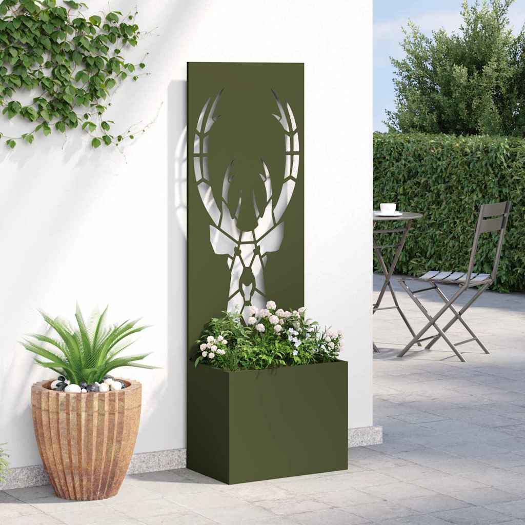 Schermo per privacy in giardino Oliver verde 50 x 32 x 150 cm