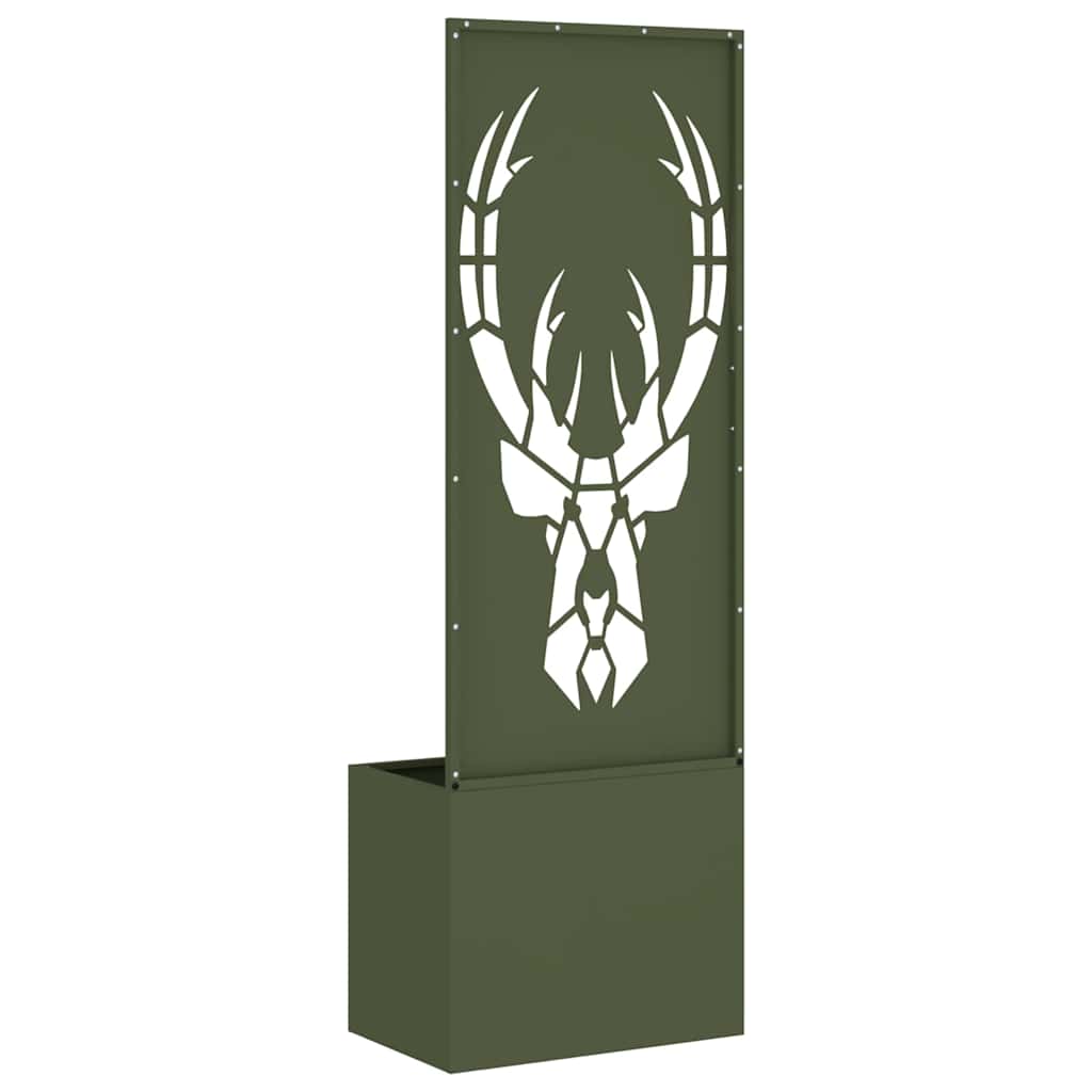Schermo per privacy in giardino Oliver verde 50 x 32 x 150 cm