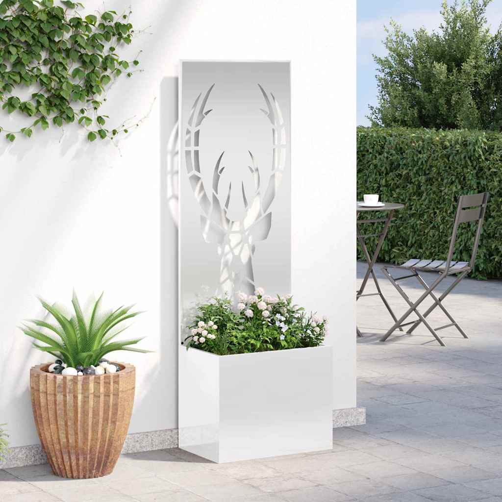 Schermo per privacy in giardino Argento 50 x 32 x 150 cm