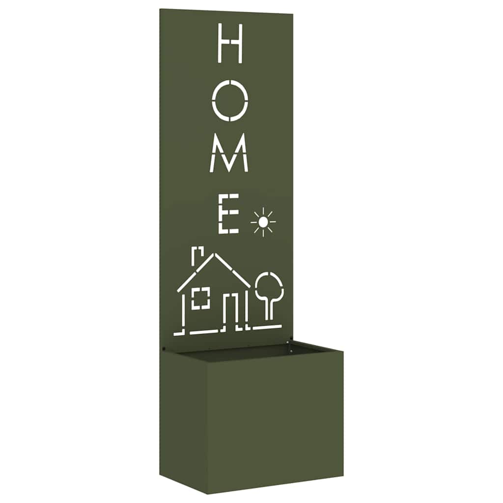 Schermo per privacy in giardino Oliver verde 50 x 32 x 150 cm