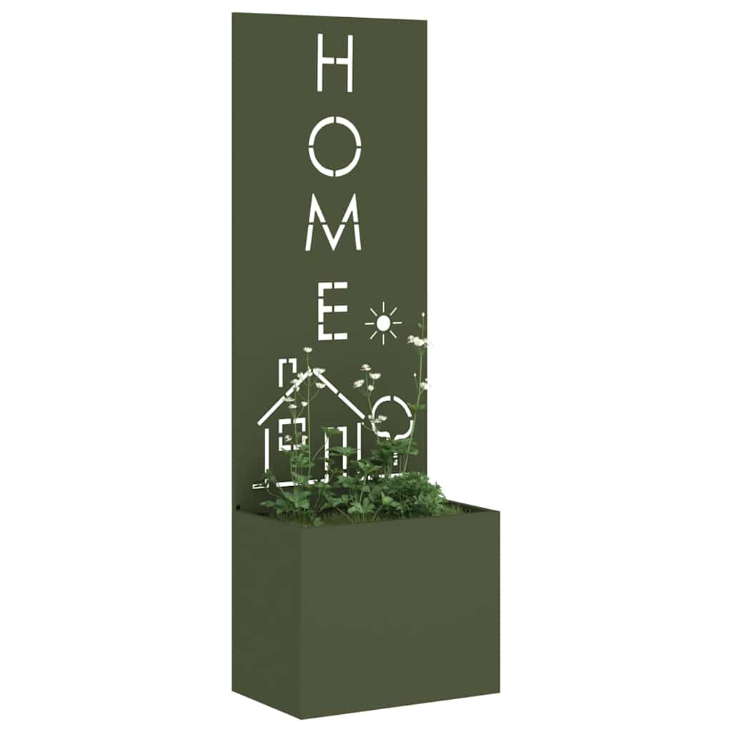 Schermo per privacy in giardino Oliver verde 50 x 32 x 150 cm