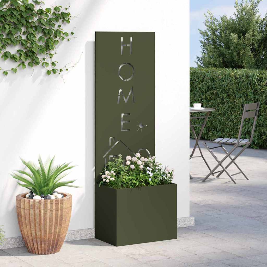 Schermo per privacy in giardino Oliver verde 50 x 32 x 150 cm