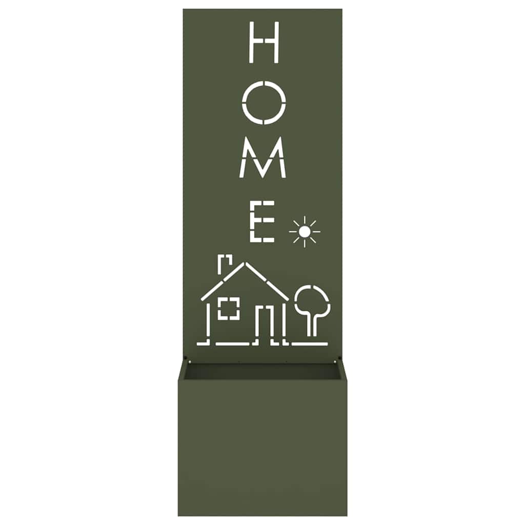 Schermo per privacy in giardino Oliver verde 50 x 32 x 150 cm