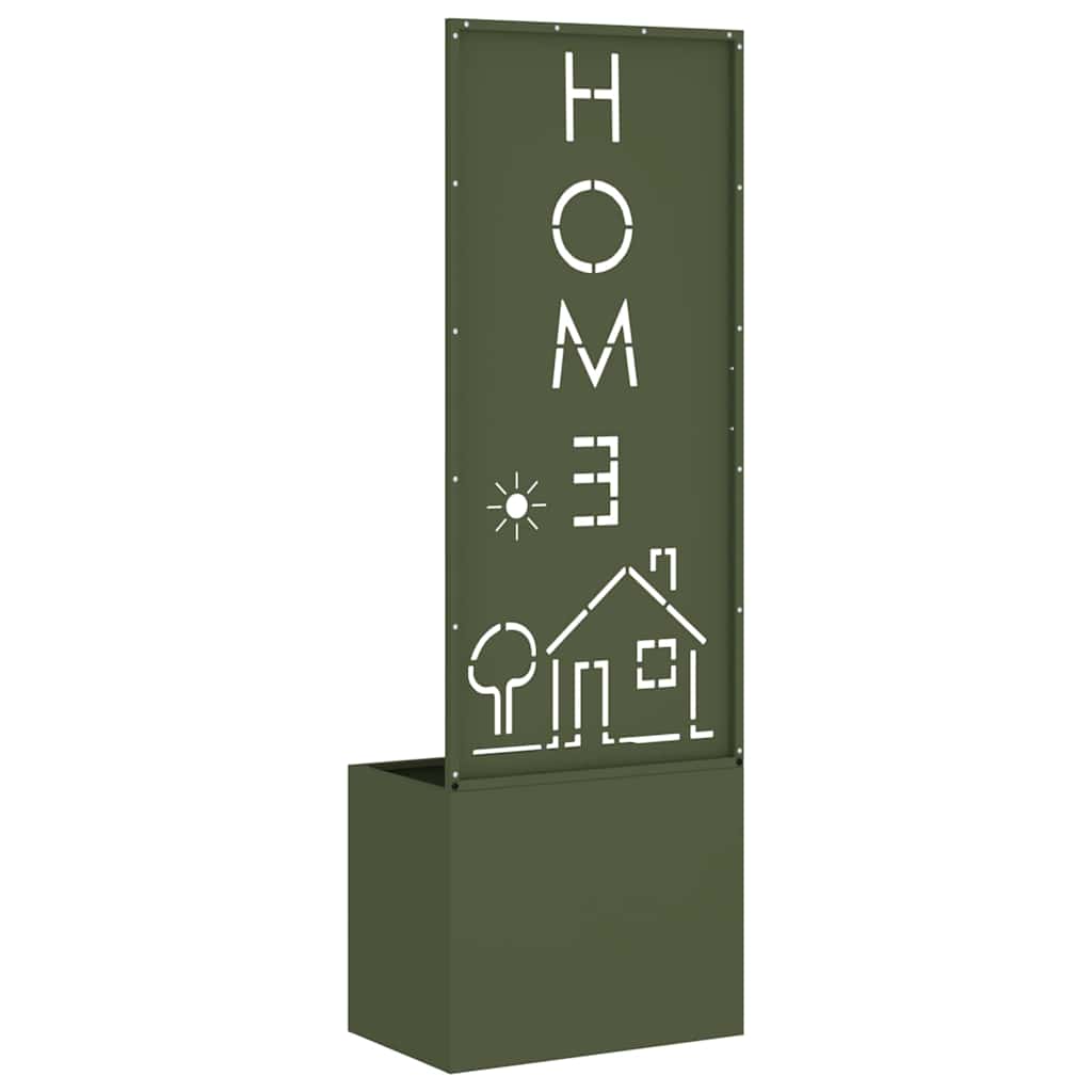 Schermo per privacy in giardino Oliver verde 50 x 32 x 150 cm