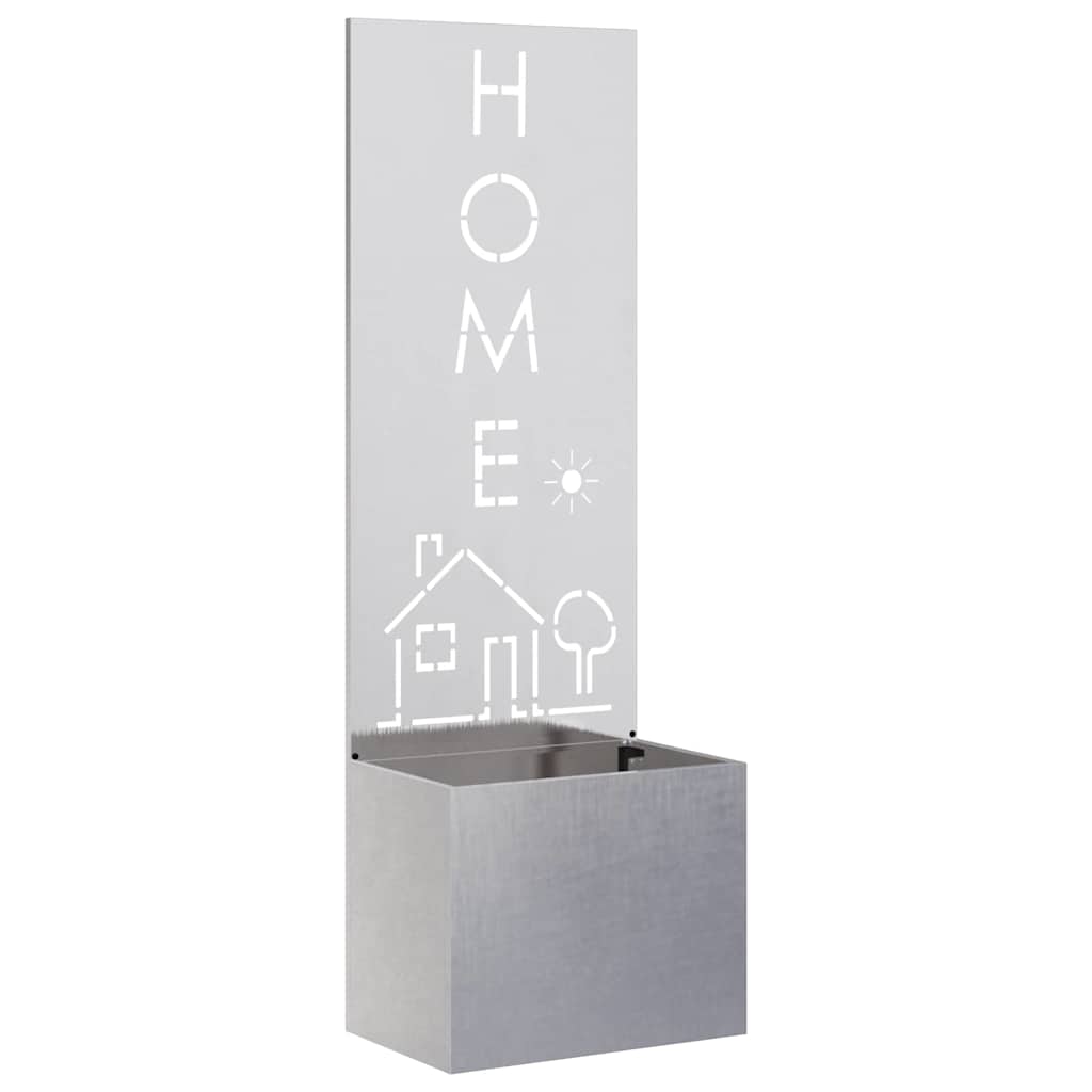 Schermo per privacy in giardino Argento 50 x 32 x 150 cm