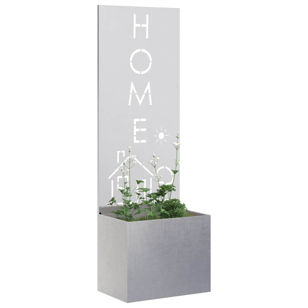 Schermo per privacy in giardino Argento 50 x 32 x 150 cm