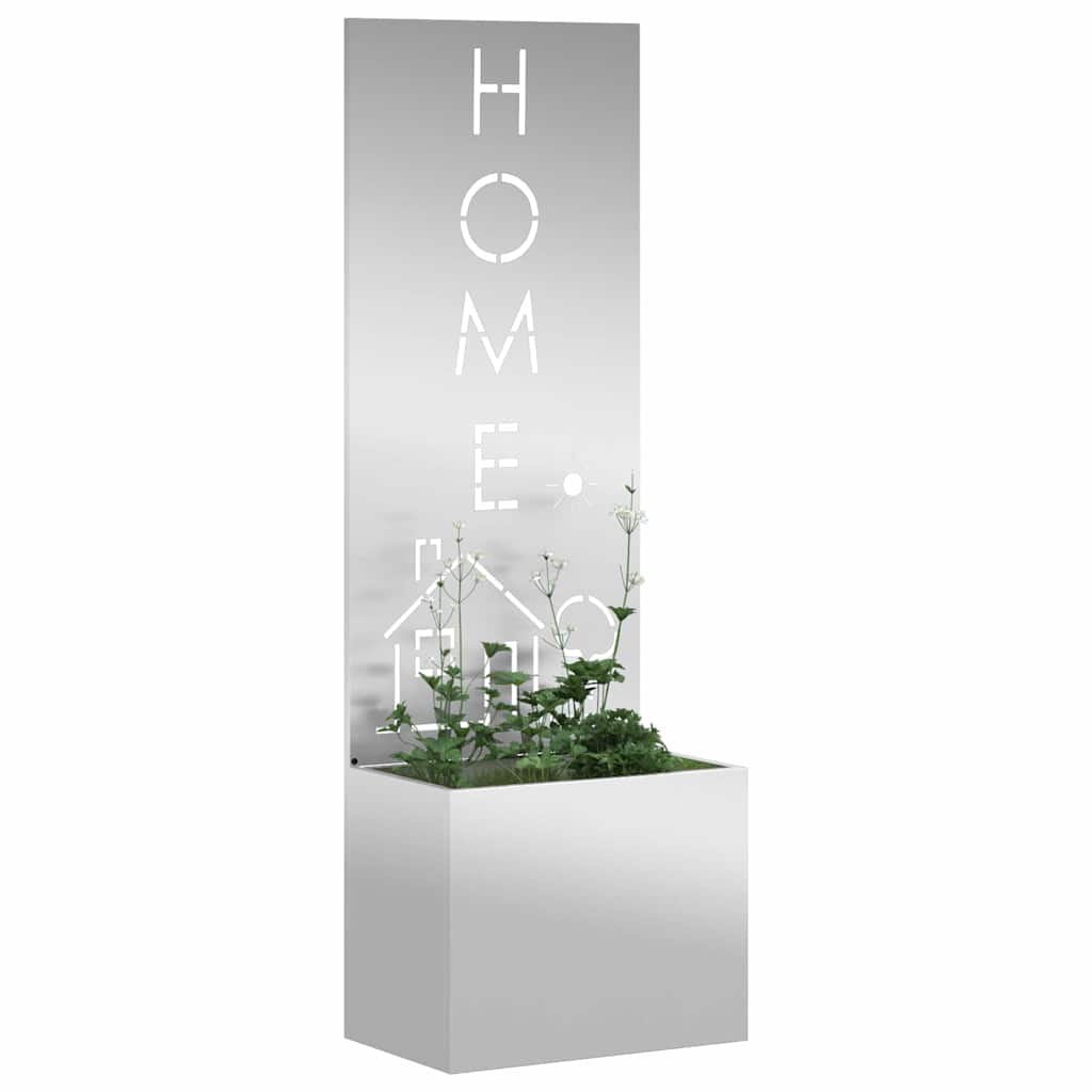 Schermo per privacy in giardino Argento 50 x 32 x 150 cm