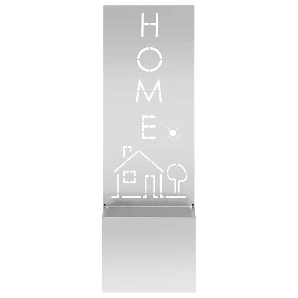 Schermo per privacy in giardino Argento 50 x 32 x 150 cm