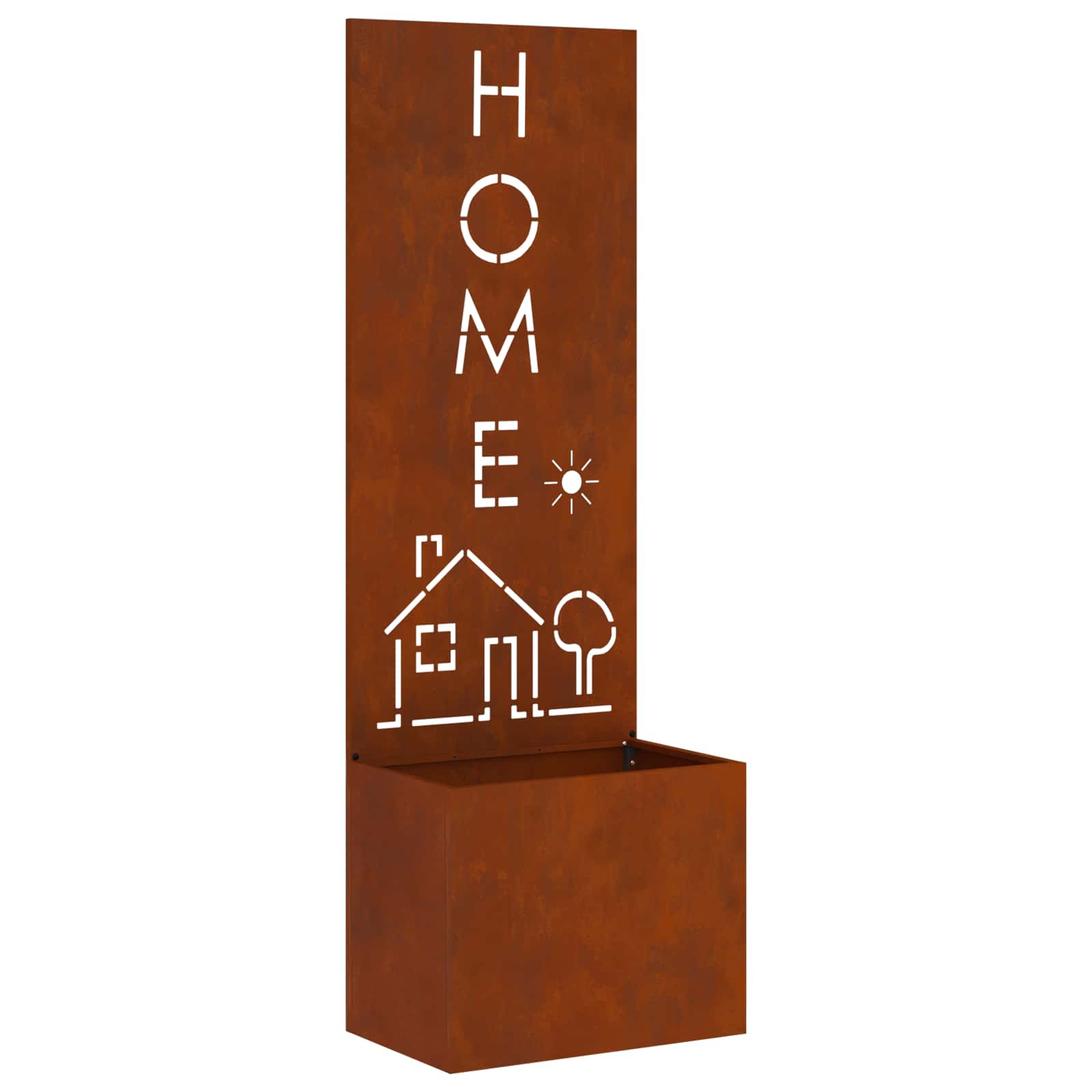 Schermo per privacy in giardino Ruggine 50 x 32 x 150 cm